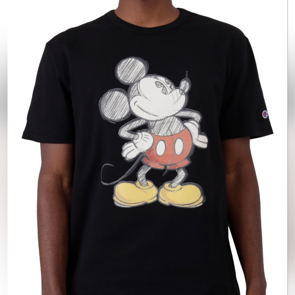 Champion X Disney T-Shirt Size Small Mens or Womens Mickey Mouse
